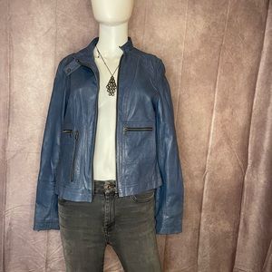 DKNY Jeans leather jacket